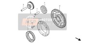 28125MCT003, Outer Assy., Starting Clutch, Honda, 0